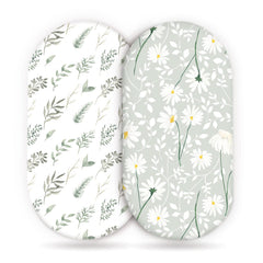 Elastic Printed Fitted Sheet for Baby Cradle & Changing Table