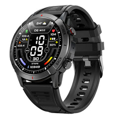 JingTider Rugged Outdoor Smart Watch with AMOLED Display