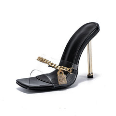 Electroplated Stiletto High Heels