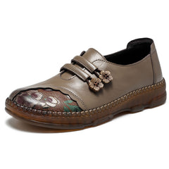 Fashion Leather Flats for Women