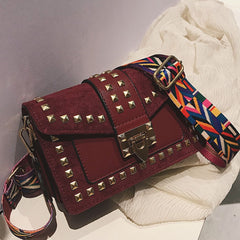 Betty Shoulder Bag -Velvet Finish