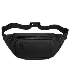Men's Smooth Nylon Waist and Chest Bag for Phones