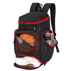 LARIPOP Basketball Backpack Large Sports Bag Gym Bag with Ball Compartment and Shoe Compartment to Store Sports Shoes Water Bottles Laptops and Daily Necessities Widely Used in Basketball Soccer