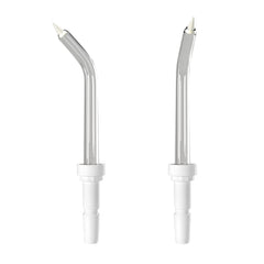 BURST Water Flosser Replacement Tips for Fresh Breath Healthy Teeth & Gums Plaque Removal Between Teeth Braces & Dental Work - 2pk (Perio)