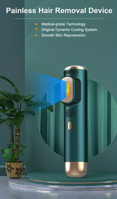 IPL Hair Removal Device with Ice Cooling Function