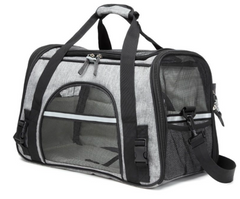 Large Foldable Pet Carrier Backpack for Dogs and Cats