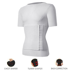 Men's Compression Shirts Body Shaper Tummy Slimming