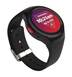 Medical Guardian MGMove – Medical Alert Smartwatch for Seniors - Water-Resistant Fast & Reliable 4G GPS Tracker with 24/7 Emergency Operator Care