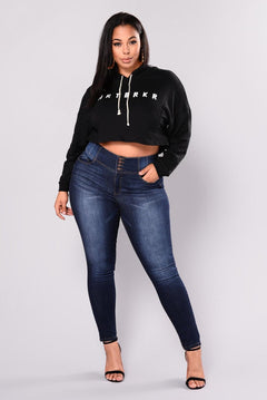 Plus Size High Waist Skinny Jeans for Women (L-5XL)