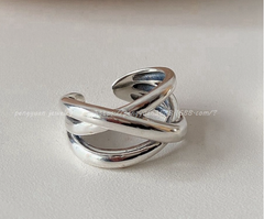 Stylish Silver Ring for Women - Trendy Unique Design