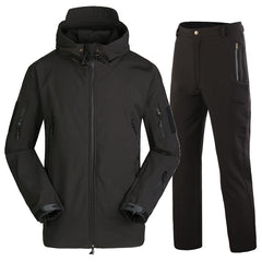 Men's Waterproof Camouflage Fishing Jacket and Pants Set