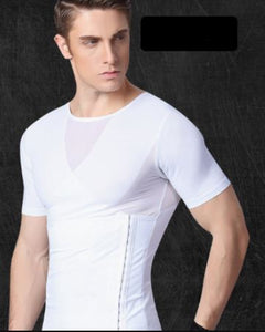 Men's Compression Shirts Body Shaper Tummy Slimming