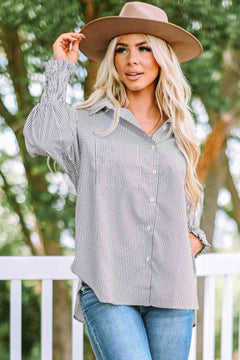 Fernanda Lantern Sleeve Shirt-