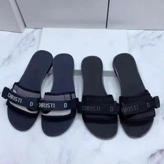 D Family Summer New Style Slip-On Flat Sandals