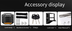 Bike Lock, Bicycle Lock, Security Lock