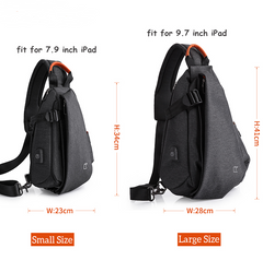 Fashionable Oxford Cloth Crossbody Chest Bag