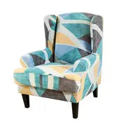 Classic Grip Polyester Armchair Cover with Elastic Band