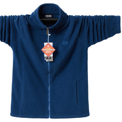 Men's Casual Outdoor Polar Fleece Jacket Plus Size