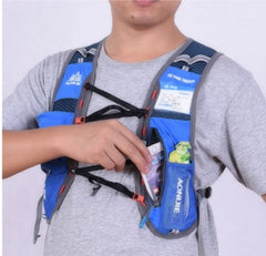 Outdoor Running and Cycling Backpack with 1.5L Hydration