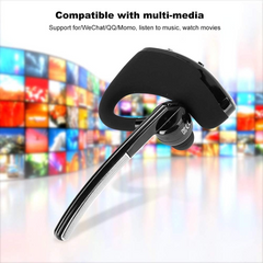 Bluetooth Earpiece Wireless Headset Noise Cancelling Headphones Driver Trucker