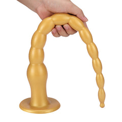 Silicone Beaded Anal Plug for Couples - Adult Toy