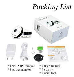 360-Degree Wide Angle 2MP Wireless Security Camera