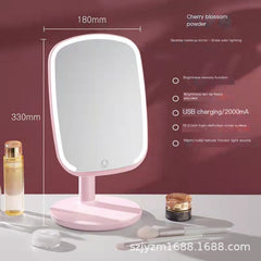 New LED Makeup Mirror with Three Color Lighting