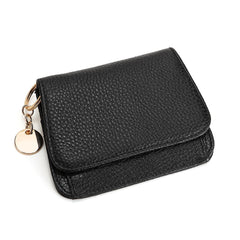 Cute Cowhide Zipper Coin Purse for Fashion Lovers