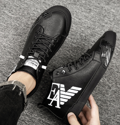 Trendy Korean White Sports Casual Shoes