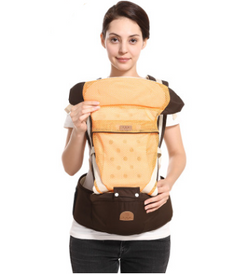 Multi-Function Baby Carrier with Waist Support