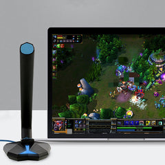 Gaming Microphone with RGB Light and Volume Control
