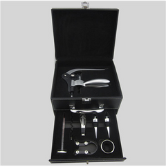 9-Piece Wine Opener Set in Wooden Gift Box