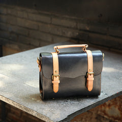 Handcrafted Vintage Leather Tote and Crossbody Bag