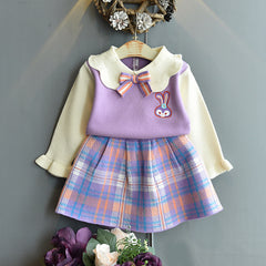 Trendy Cute Girl's Casual Fashion Suit