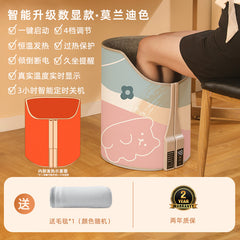 Portable Heated Foot Warmer for Winter Office Use