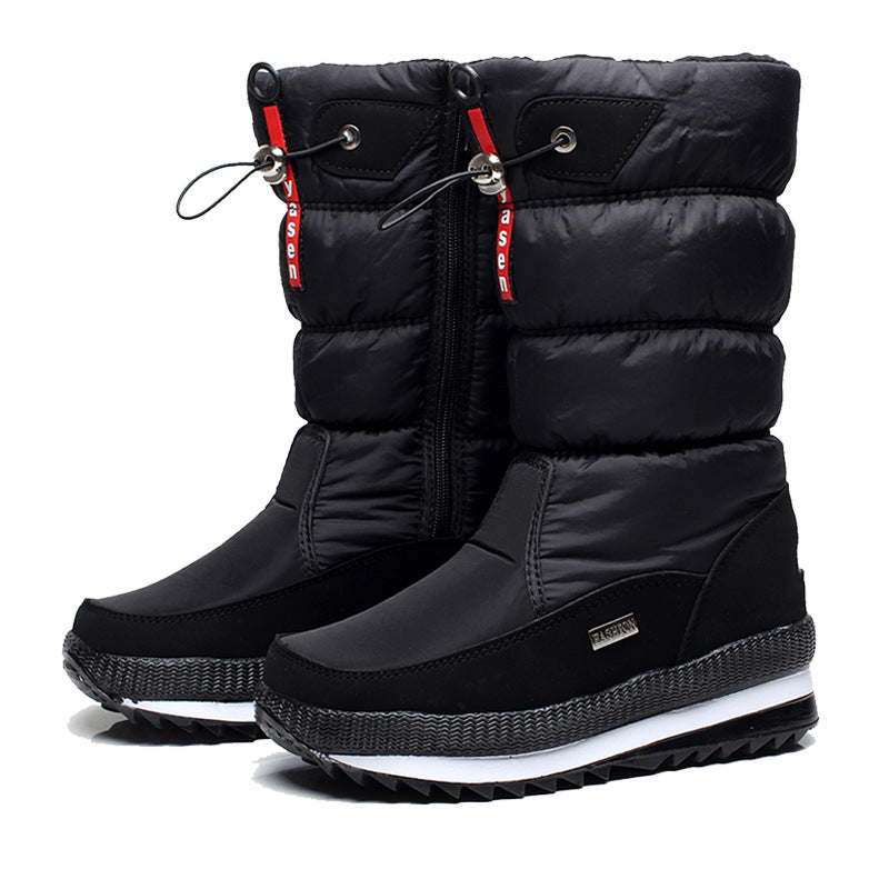 Winter Waterproof Thick Anti-Ski Boots