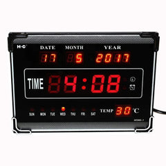 Multifunctional Digital Desktop Alarm Clock with LED