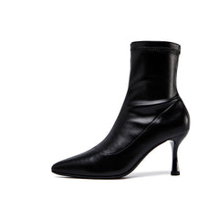 Fashionable High Heeled Martin Boots for Women