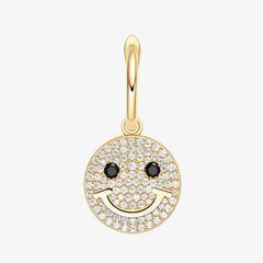 S925 Sterling Silver Emoji Earrings – Fun Creative Stud Earrings