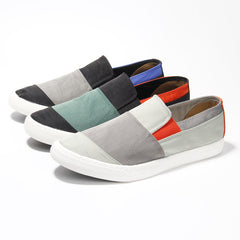 2023 Men's Casual Color-Block Canvas Sneakers