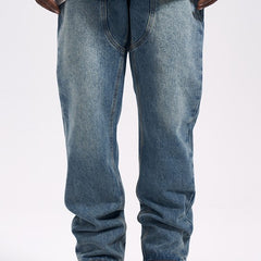 Vintage Casual Western Jeans for Men