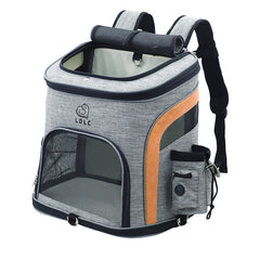 Portable Oxford Cloth Pet Backpack for Cats and Dogs