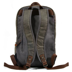 Mu Chuan Waxed Canvas Backpack for Men and Women