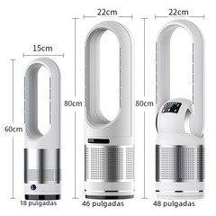 Leafless Fan and Heater with Air Purification Function