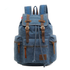 Canvas Casual Backpack - Shoulder Bag