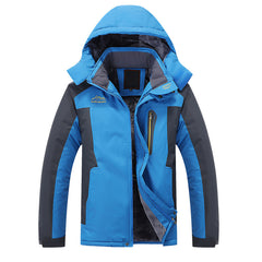 Men's Windproof Thickened Fleece Casual Jacket