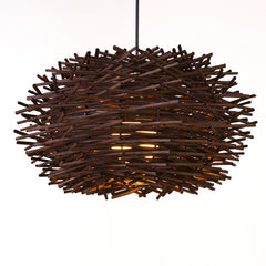 Southeast Asian Rattan Pendant Light for Restaurants