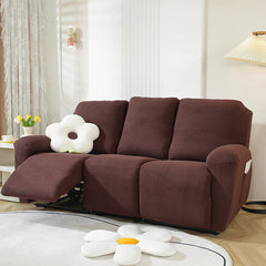 High Elastic Plush Sofa Cover for Recliner Chair
