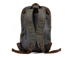 Mu Chuan Waxed Canvas Backpack for Men and Women
