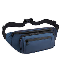 Men's Smooth Nylon Waist and Chest Bag for Phones